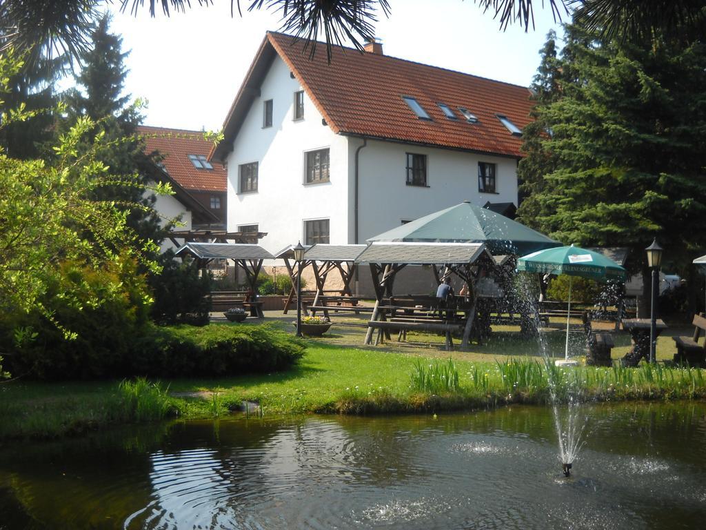 Hotel-Pension Flechsig Hartmannsdorf bei Kirchberg Exteriér fotografie